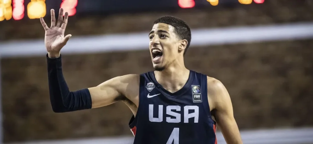 世界盃美國隊控球後衛：Tyrese Haliburton