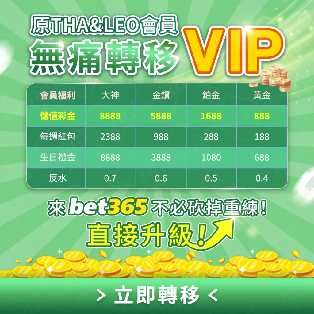 娛樂城VIP轉移